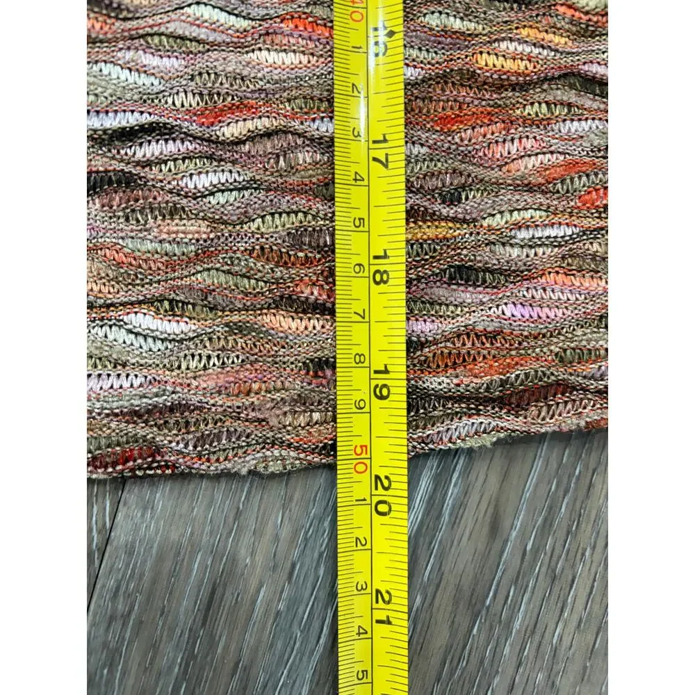 Free People Knit Top Boho Textured Multicolor Indie Cottagecore Medium